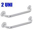 Alça de Apoio Banheiro Barra Reta Inox 40cm Cadeirante Idoso Deficiente Acessibilidade Kit 2 unidades Alça de Apoio Banheiro Barra Reta Inox 40cm Cadeirante Idoso Deficiente Acessibilidade Kit 2 unidades