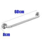 Alça de Apoio Banheiro Inox 60cm Idoso Cadeirante Deficiente Acessibilidade
