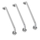 Alça de Apoio Barra 60cm Kit 3 Unidades Inox Cadeirante Idoso Deficiente Banheiro Segurança Acessibilidade Alça de Apoio Barra 60cm Kit 3 Unidades Inox Cadeirante Idoso Deficiente Banheiro Segurança Acessibilidade