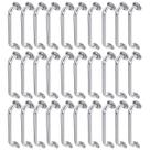 Alça de Apoio Barra Inox 50cm Kit 30 Unidades Banheiro Acessibilidade Idoso Corredor Segurança Suporte Alça de Apoio Barra Inox 50cm Kit 30 Unidades Banheiro Acessibilidade Idoso Corredor Segurança Suporte
