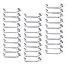 Alça de Apoio Inox Barra 50cm Kit 30 Unidades Idoso Acessibilidade Cadeirante Suporte Corrimao Banheiro Alça de Apoio Inox Barra 50cm Kit 30 Unidades Idoso Acessibilidade Cadeirante Suporte Corrimao Banheiro