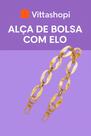 Alça de Bolsa c/elo 40cm
