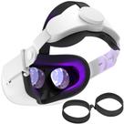 Alça de cabeça e espaçador de óculos para Oculus/Meta Quest 2 - Preto