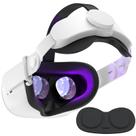 Alça de cabeça e tampa de lente compatíveis com SUPERUS Oculus/Meta Quest 2
