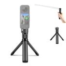Alça de câmera de ação PULUZ Rotary Tripod Grip para Insta360 Alça de câmera de ação PULUZ Rotary Tripod Grip para Insta360