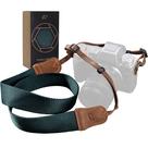 Alça de câmera Padwa Lifestyle azul escuro verde de dupla camada Alça de câmera Padwa Lifestyle azul escuro verde de dupla camada