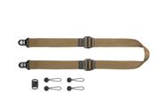 Alça de câmera Peak Design Slide Lite Coyote para câmera sem espelho