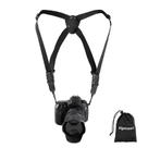 Alça de cinto de câmera Vigorport Cross Shoulder preta