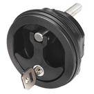Alça de compressão Whitecap 3726BC de nylon com trava de travamento Alça de compressão Whitecap 3726BC de nylon com trava de travamento
