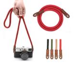 Alça de corda de câmera Eorefo de 100 cm de algodão macio para espelho/DSLR