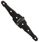 Alça de dobradiça National Hardware N109-036 10 cm preta
