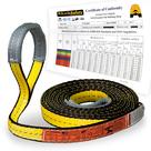 Alça de elevação KwikSafety Mighty Sumo 1x20' Poly Web Sling