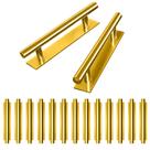 Alça de gabinete para até 15 x 3,5 x 2,5 cm de plástico ABS dourado, pacote com 8 Alça de gabinete para até 15 x 3,5 x 2,5 cm de plástico ABS dourado, pacote com 8