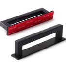Alça de gabinete RVPEKUPE 6" preta autoadesiva, pacote com 14 Alça de gabinete RVPEKUPE 6" preta autoadesiva, pacote com 14