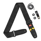 Alça de guitarra Amumu White Dot com 3 porta-palhetas para guitarra