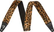Alça de guitarra Fender Wild Animal Print ajustável 86-150 cm