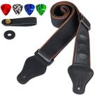 Alça de guitarra WOGOD Acoustic Electric com 3 pontas de suporte