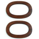 Alça de Madeira Oval - 16,5cm