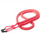 Alça de pescoço Mohave Cord Paracord 550 para câmera fotográfica - Coral