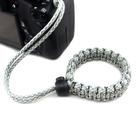 Alça De Pulso P/ Câmeras Fotográficas Hand Wrist Strap Cinza Camuflado Paracord