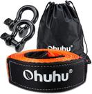 Alça de reboque Ohuhu Heavy Duty 3m x 9m 14.500 kg de resistência à ruptura Alça de reboque Ohuhu Heavy Duty 3m x 9m 14.500 kg de resistência à ruptura