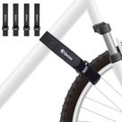 Alça de suporte de bicicleta Epessa Gel Grip ajustável 66 cm, pacote com 4
