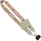 Alça de Telefone Save the Girls Clip and Go - Com Bolsa e Zíper - Verde/Roxo