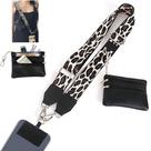 Alça de telefone SCINYMC Clip and Go Strap para telefone com carteira