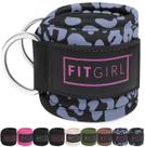 Alça de tornozelo FITGIRL para máquinas de cabo e faixas de resistência Alça de tornozelo FITGIRL para máquinas de cabo e faixas de resistência