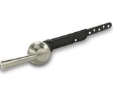 Alça de vaso sanitário Korky Strong Arm Metal em níquel escovado
