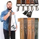 Alça Dupla Split Em Couro Legitimo Cameras Dslr Double Strap