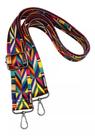 Alça Estampada Colorida De Bolsa Transversal Nova Ref 204