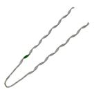 Alça Pré Formada para Ancoragem de Cabos Ópticos APCO6133 Instalação Simplificada Verde Bits
