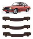 Alça Teto Com Cabide Chevette Monza Opala D20 Marrom 3 Unid