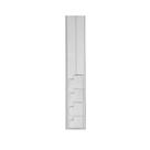 Alçapão Moldura Forro Pvc Subida de Teto 80x80 Branco Neve