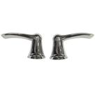 Alças Danco 10422 Pair Chrome para torneiras de pia de 2 alças Alças Danco 10422 Pair Chrome para torneiras de pia de 2 alças
