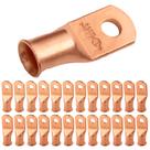 Alças de bateria SELTERM 1 AWG 1/4 Stud 25 unidades de alças de fio de cobre