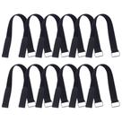 Alças de cabo VIGAER 45 cm com fivela - 12 peças de nylon reutilizável
