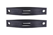 Alças de capacete de bombeiro Clocean Rubber, pacote com 2 unidades, pretas Alças de capacete de bombeiro Clocean Rubber, pacote com 2 unidades, pretas