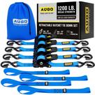 Alças de catraca AUGO Retractable 4 Heavy Duty 545 kg 2,5 cm x 3 m