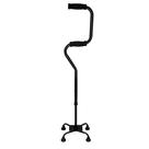Alças de espuma de base quádrupla ajustáveis Walking Cane HealthSmart Alças de espuma de base quádrupla ajustáveis Walking Cane HealthSmart