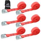Alças de fivela Cam XSTRAP STANDARD 8 pés e 1 polegada, pacote com bolsa de transporte Alças de fivela Cam XSTRAP STANDARD 8 pés e 1 polegada, pacote com bolsa de transporte