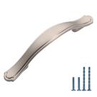 Alças de gabinete de níquel acetinado escovado AOOTOCH 7,6 cm CC