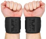 Alças de pulso TuffWraps Villain 16 para academia - levantamento de peso