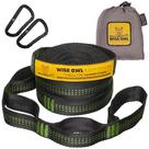 Alças de rede Wise Owl Outfitters de 10 pés com mosquetões 38 voltas