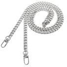 Alças de reposição Model Worker Iron Flat Chain Silver 47cm Alças de reposição Model Worker Iron Flat Chain Silver 47cm
