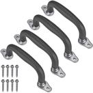 Alças de segurança para playground SELEWARE Black, pacote com 4