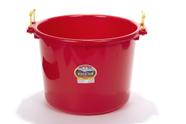 Alças duráveis Bucket Little Giant Muck Tub de 66,2 L vermelhas Alças duráveis Bucket Little Giant Muck Tub de 66,2 L vermelhas