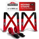 Alças móveis X-Protector para 2 transportadores que levantam 800 kg