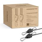 Alças retráteis Ratchet Tire Down VIPARSPECTRA, pacote com 12
